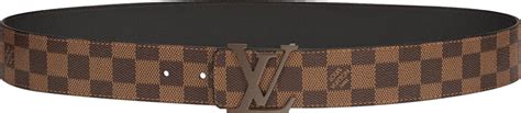 lv brown|lv brown checkered belt.